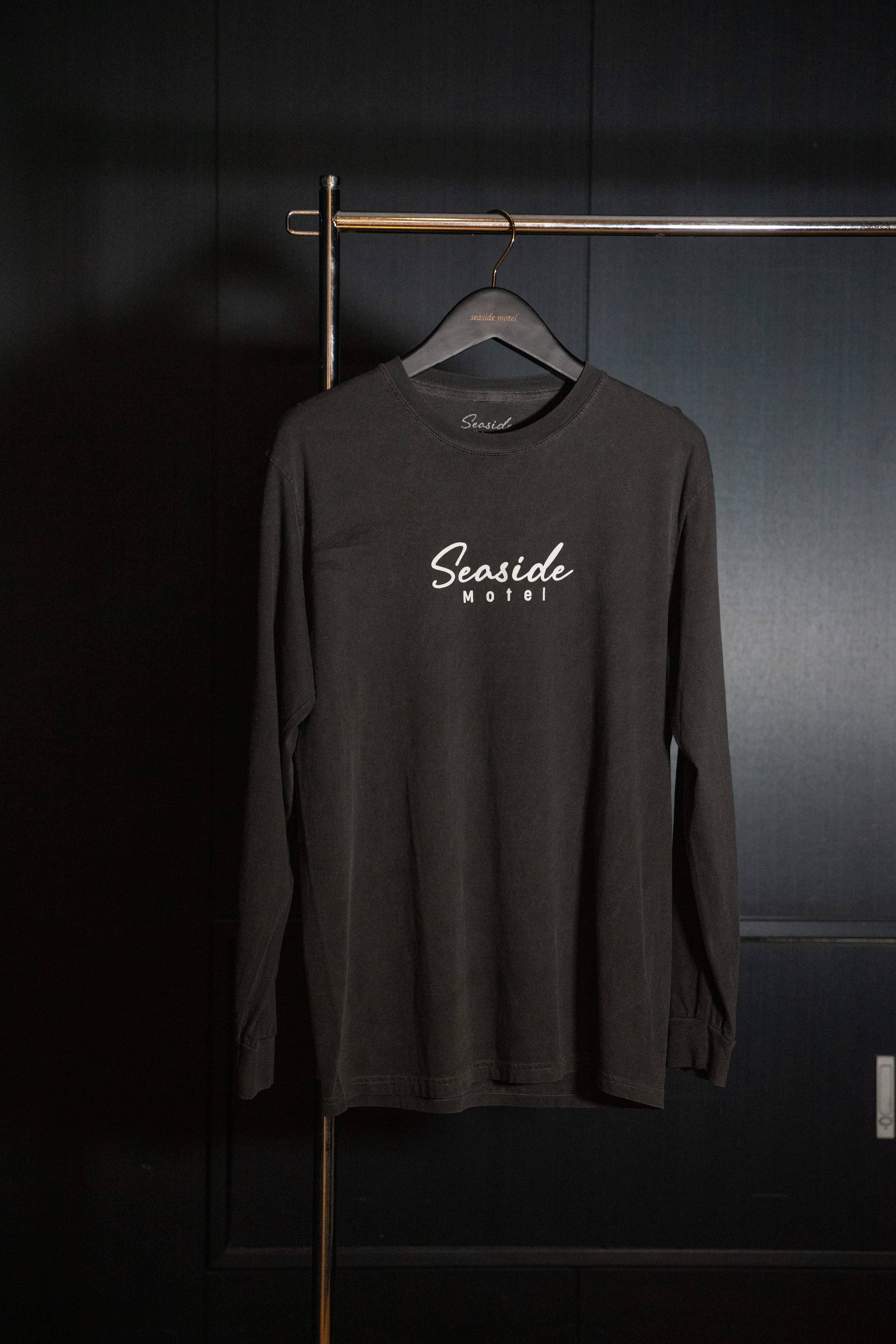 Text Logo – Center Chest – Long Sleeve T-Shirt – Sumi