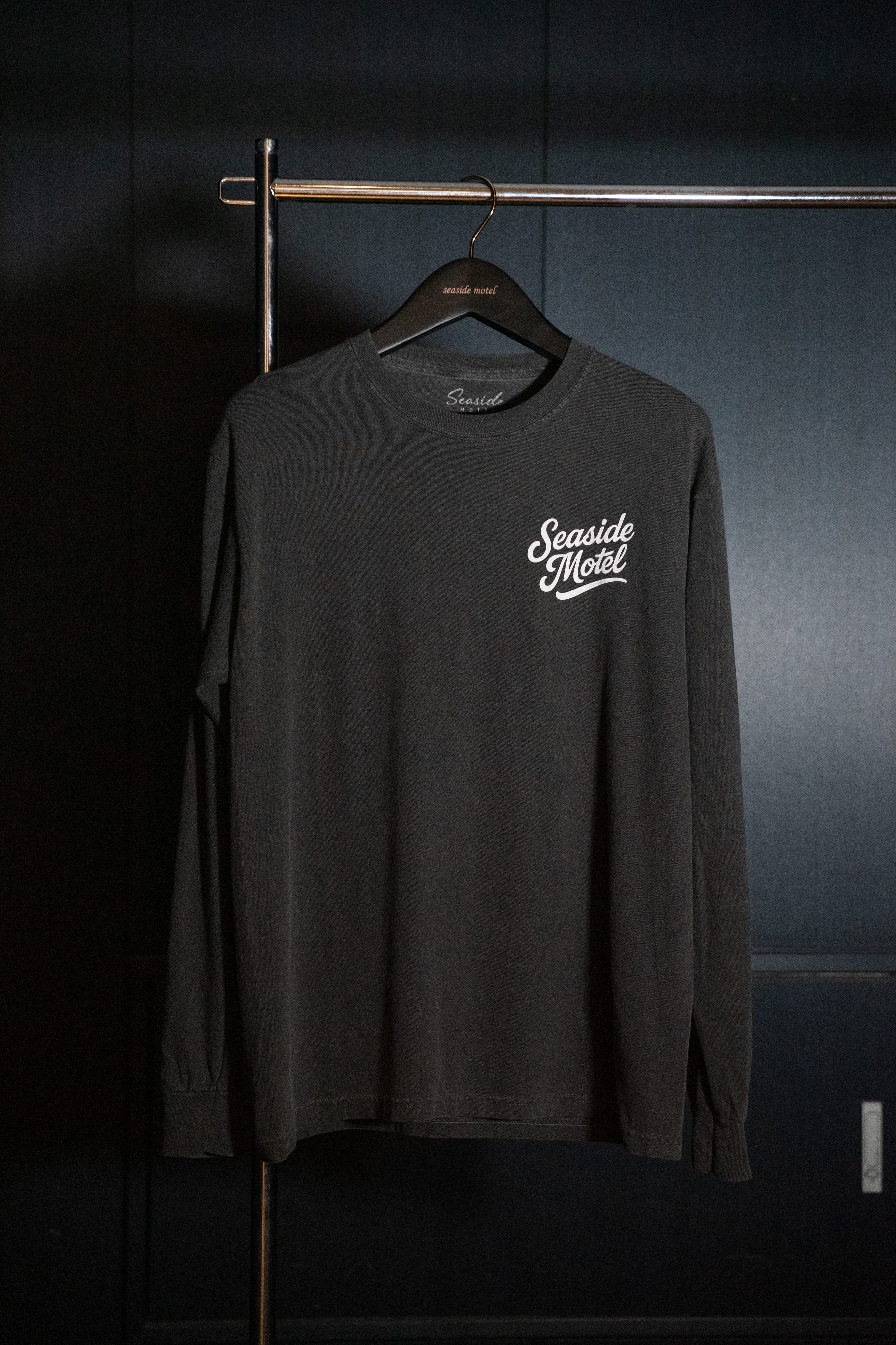 Text Logo – Left Chest – Long Sleeve T-Shirt - Sumi